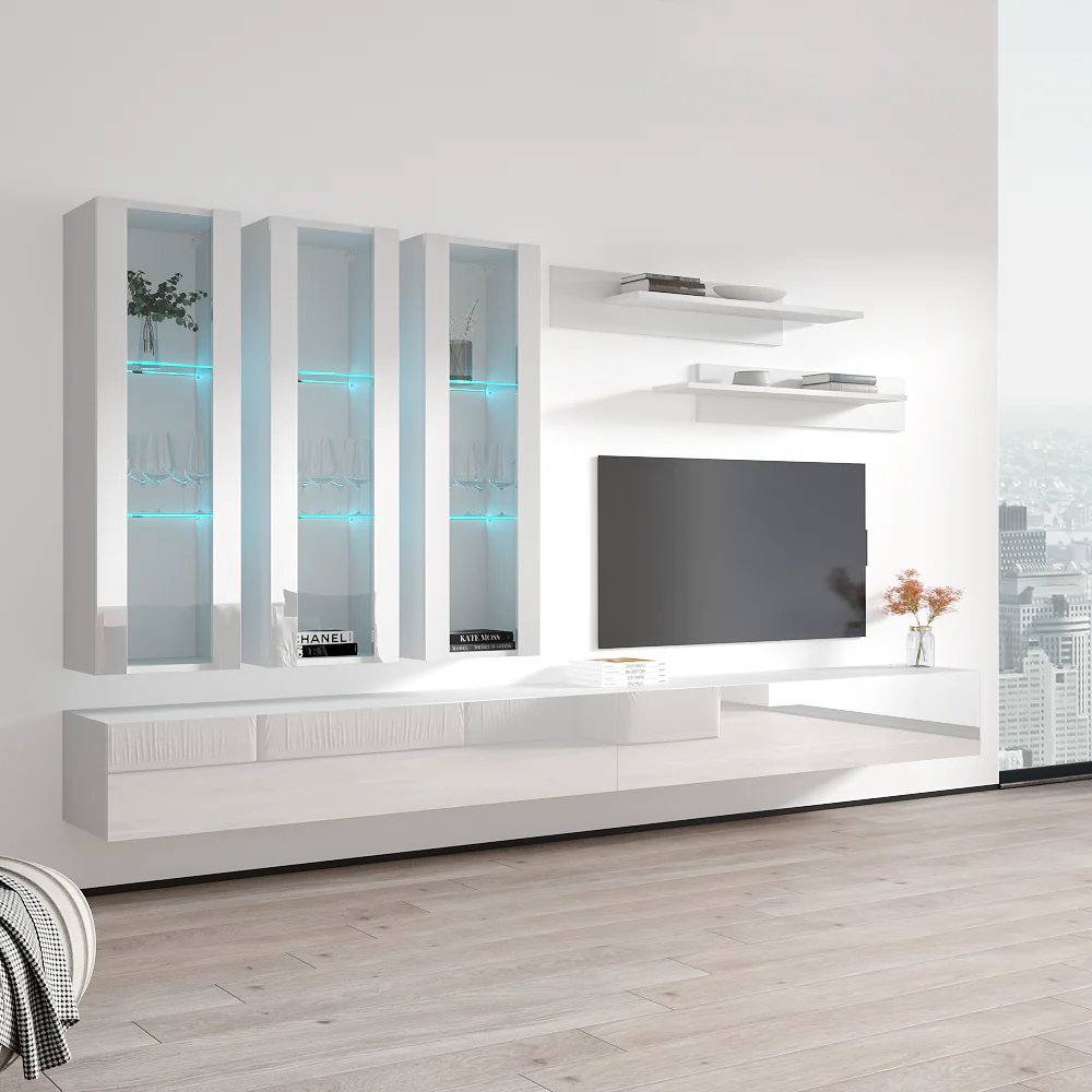 Fly E 30TV Floating Entertainment Center - Image 58