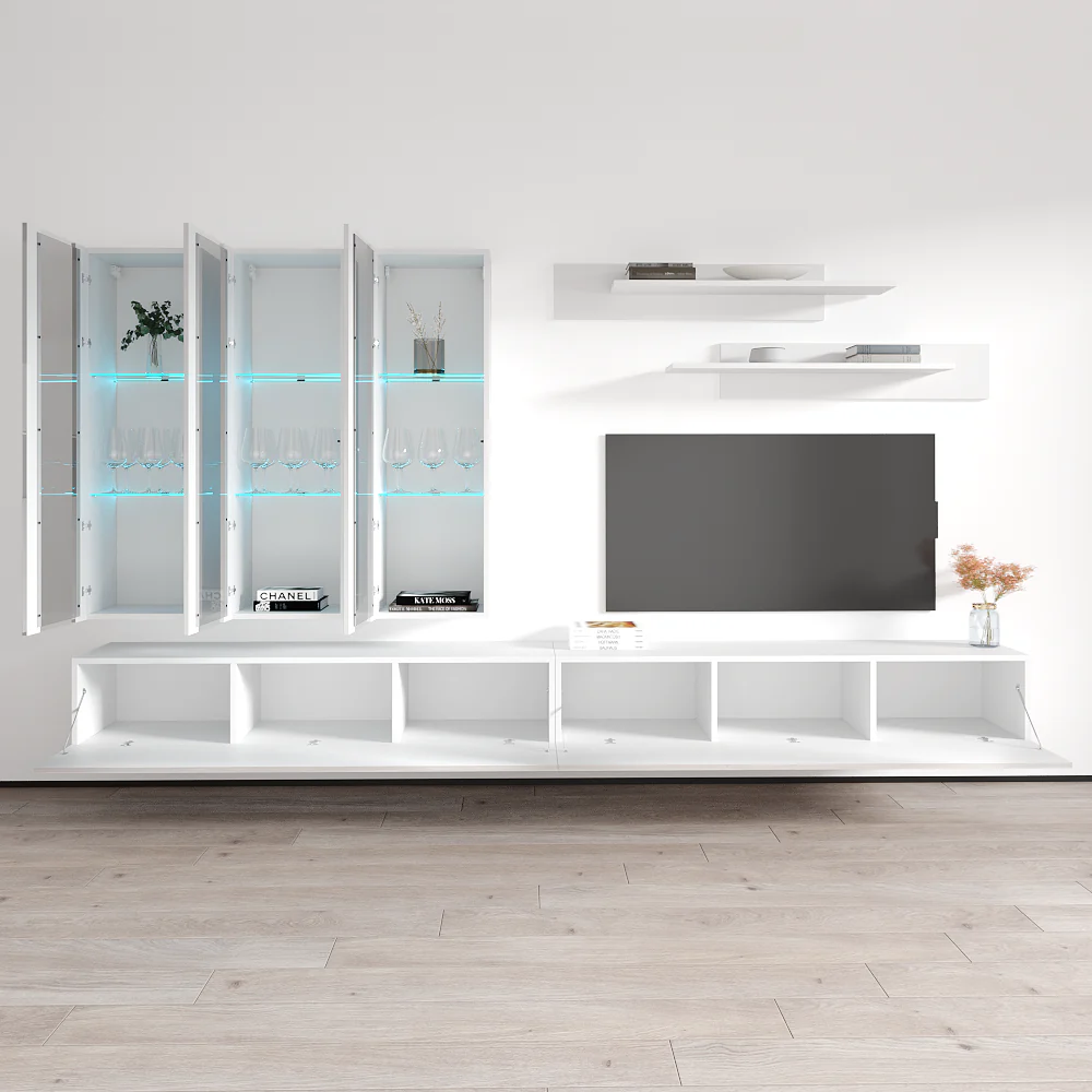 Fly E 30TV Floating Entertainment Center - Image 59