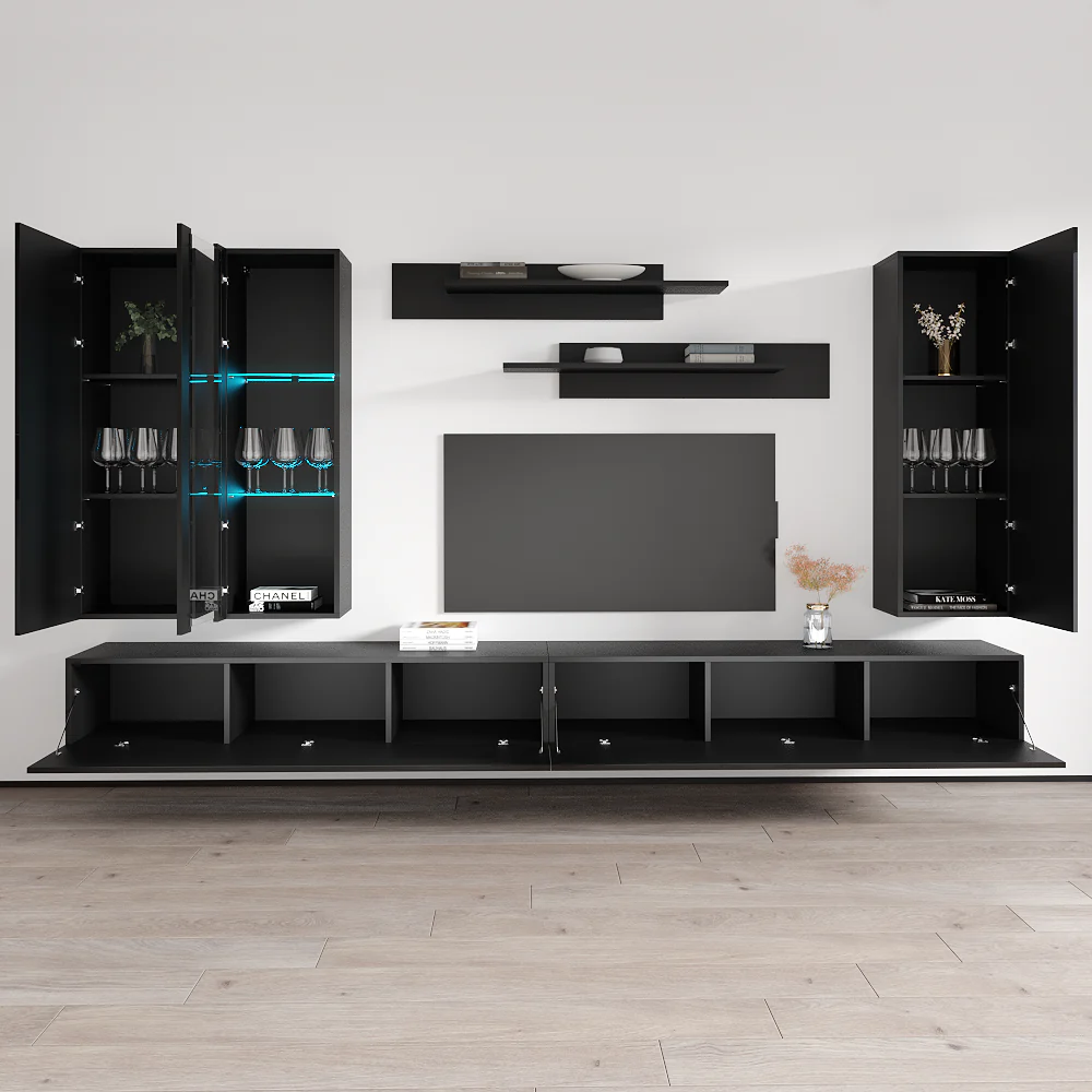Fly E 30TV Floating Entertainment Center - Image 64