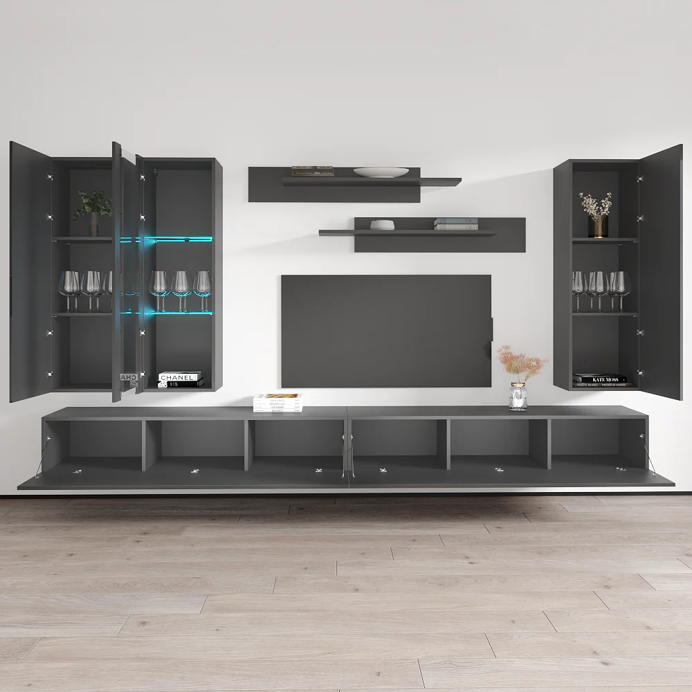 Fly E 30TV Floating Entertainment Center - Image 69