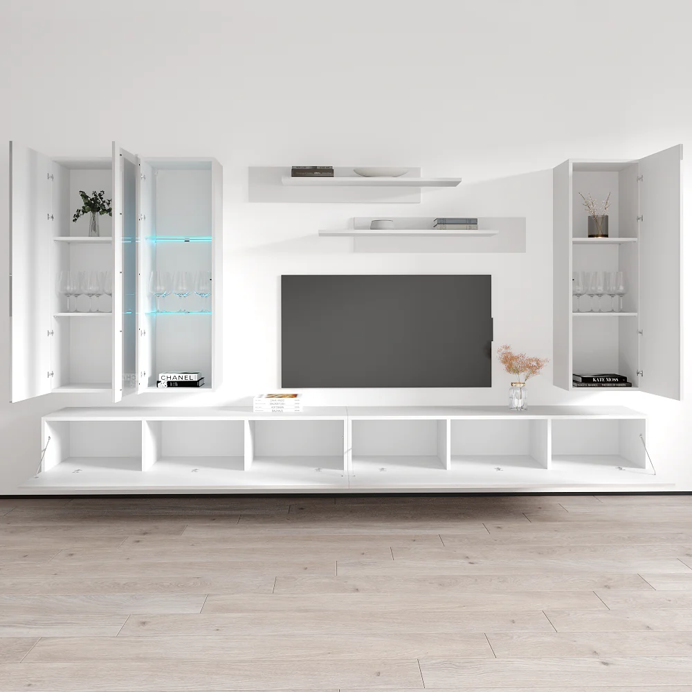 Fly E 30TV Floating Entertainment Center - Image 79