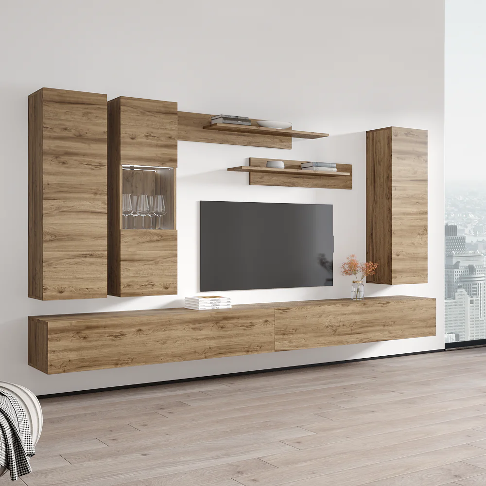 Fly E 30TV Floating Entertainment Center - Image 93