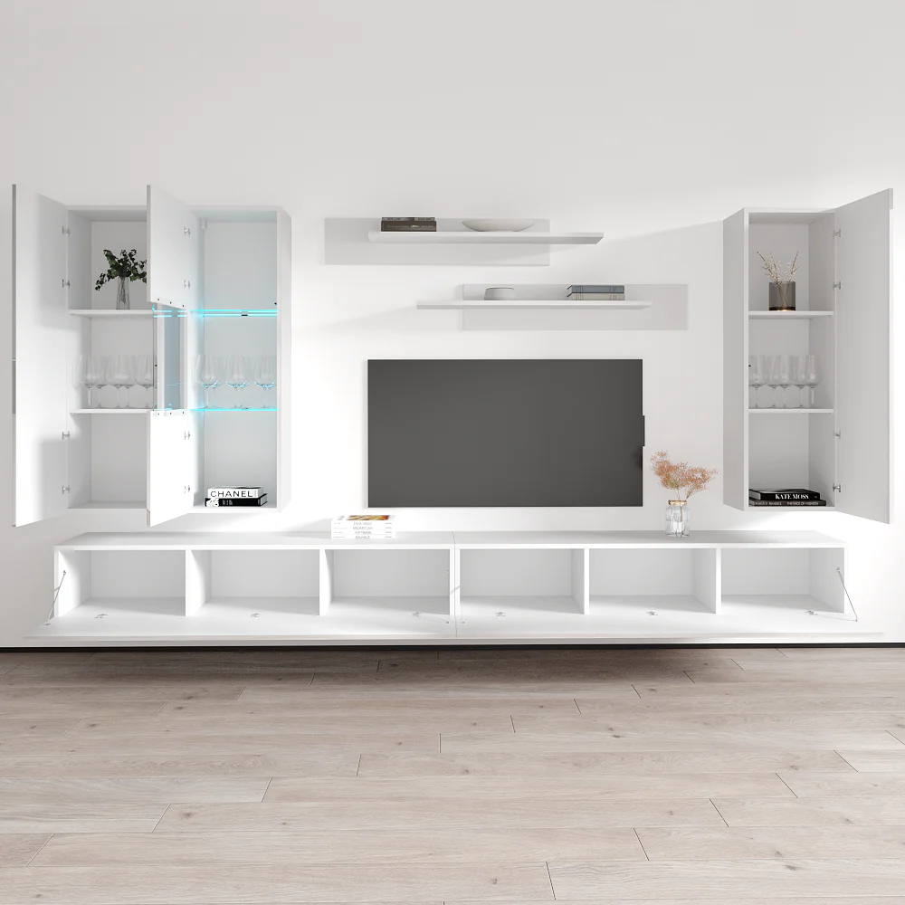 Fly E 30TV Floating Entertainment Center - Image 99