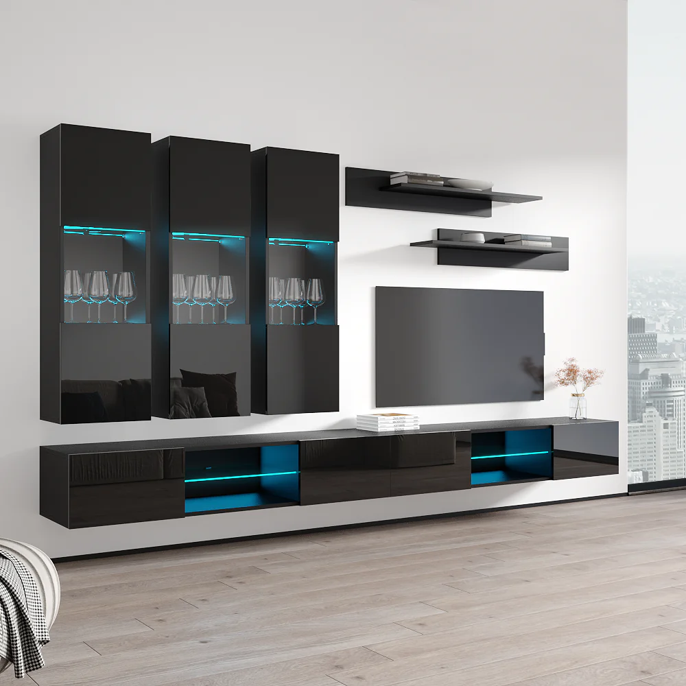 Fly E 33TV Floating Entertainment Center - Image 23