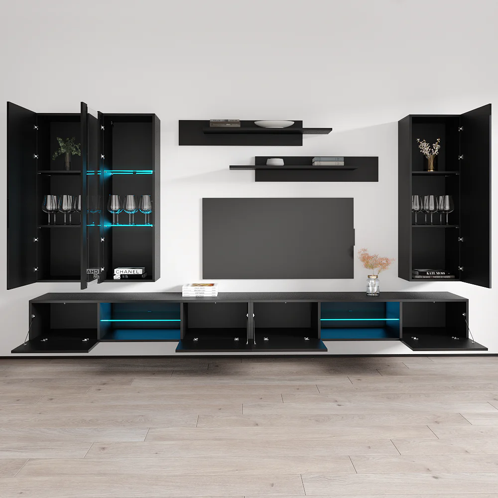 Fly E 33TV Floating Entertainment Center - Image 64