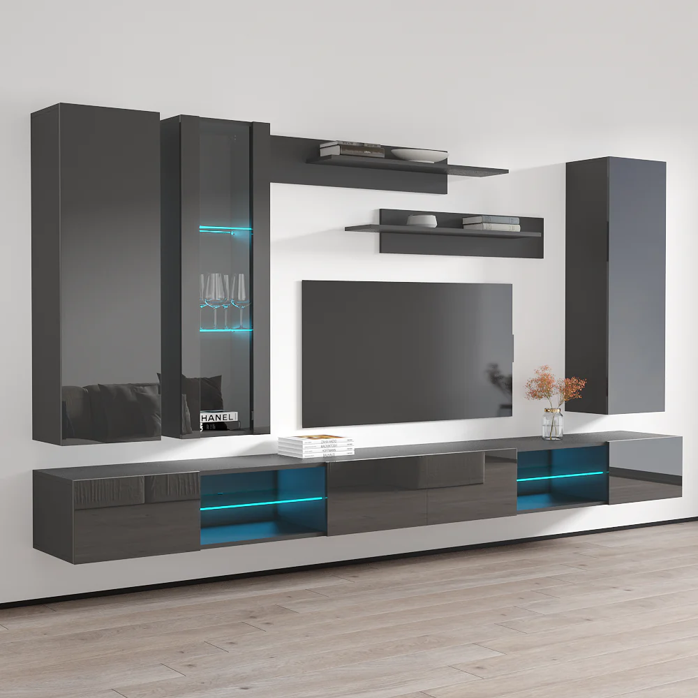 Fly E 33TV Floating Entertainment Center - Image 67