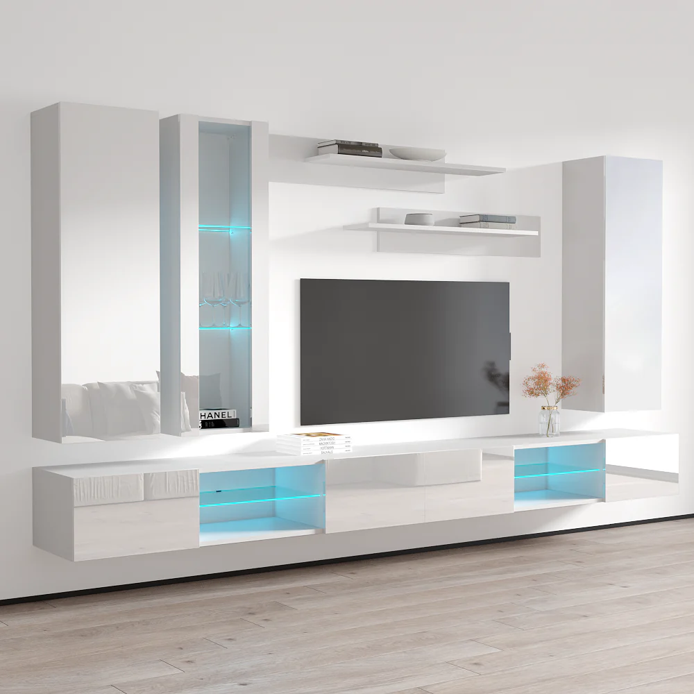 Fly E 33TV Floating Entertainment Center - Image 77