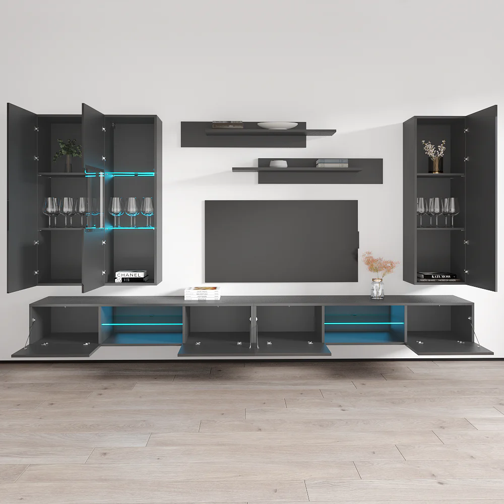 Fly E 33TV Floating Entertainment Center - Image 89