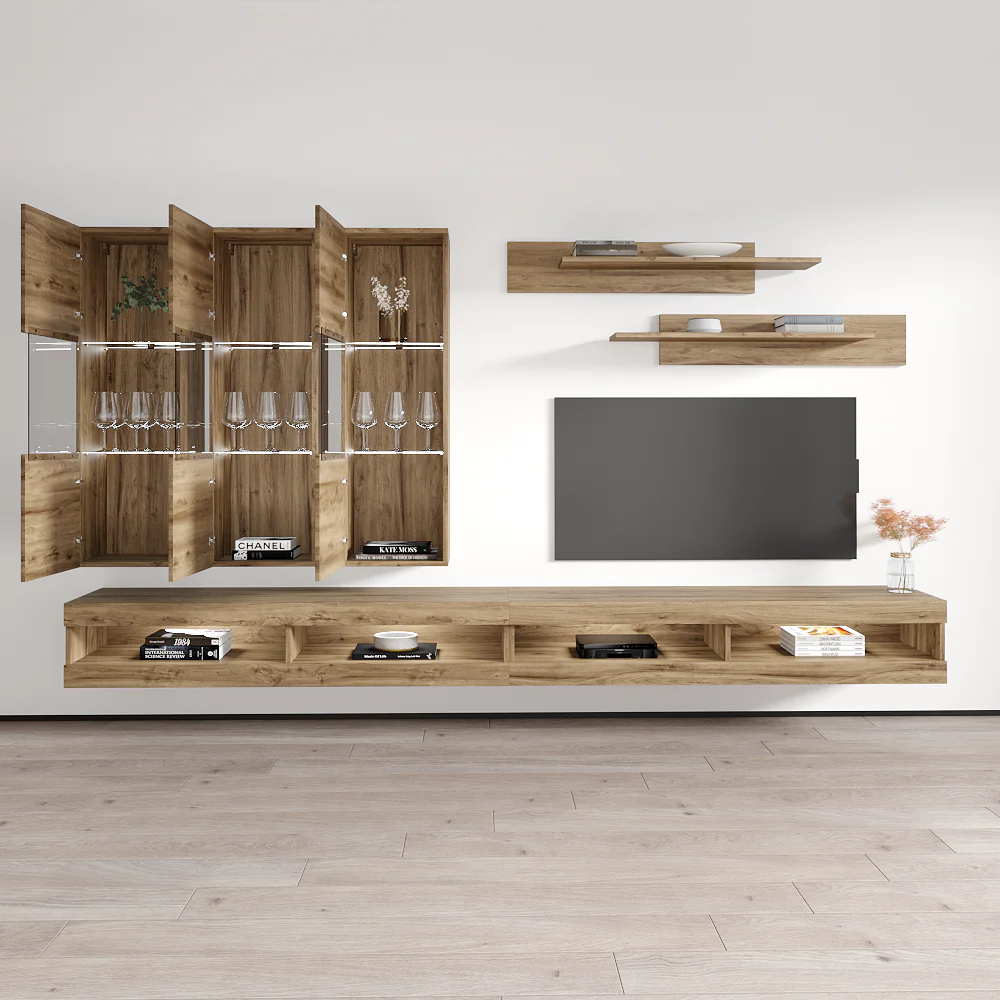 Fly E 34TV Floating Entertainment Center - Image 34