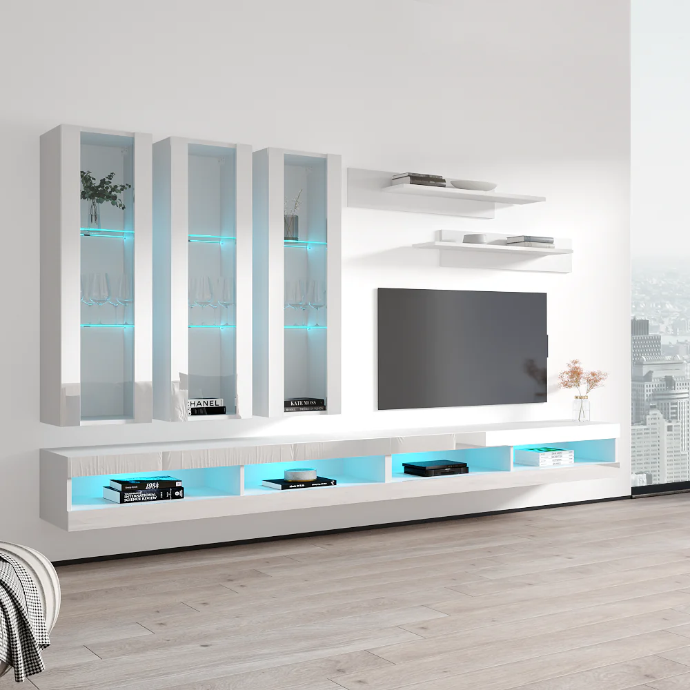 Fly E 34TV Floating Entertainment Center - Image 58