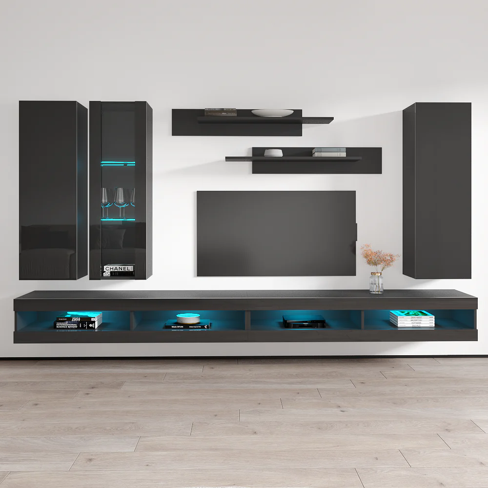 Fly E 34TV Floating Entertainment Center - Image 66