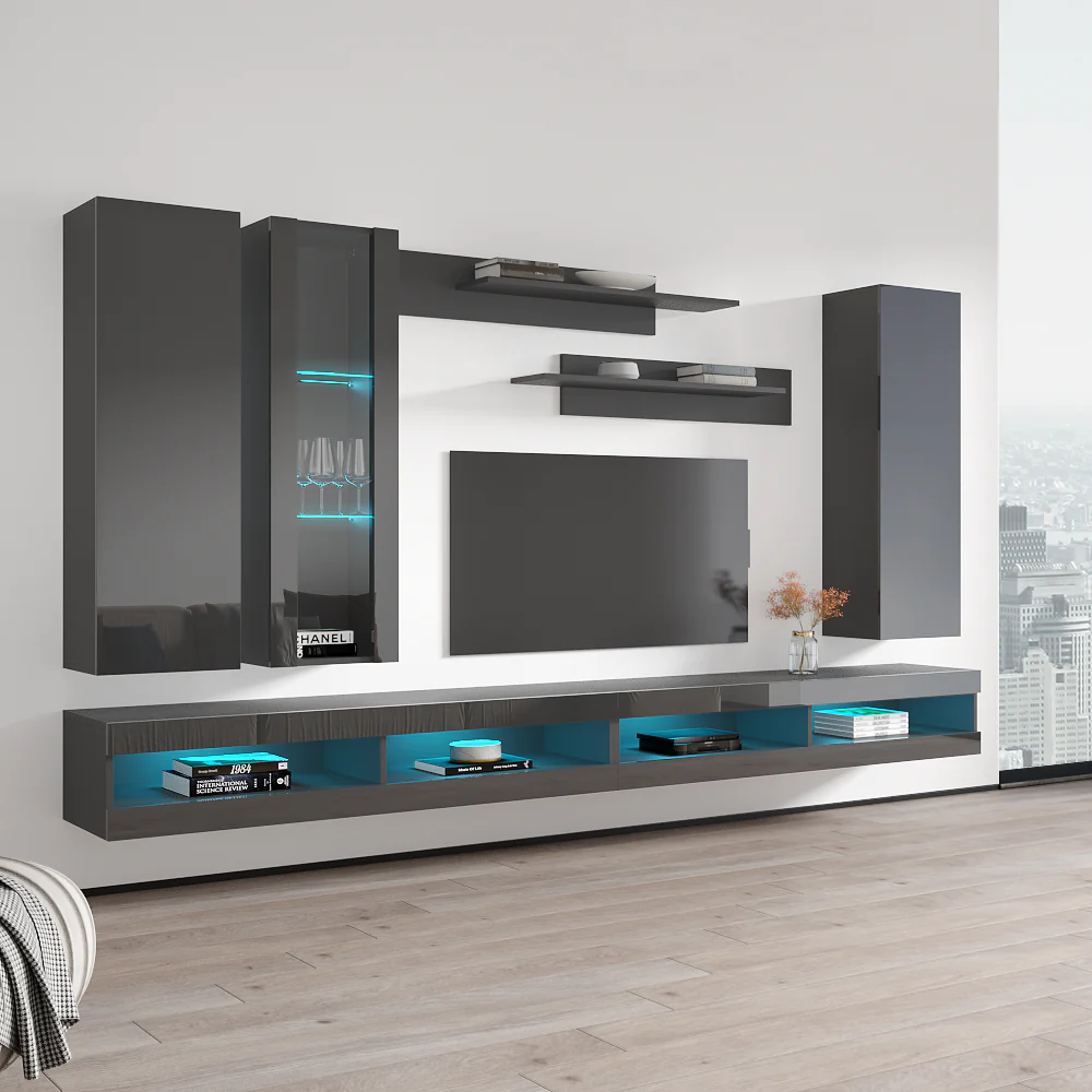 Fly E 34TV Floating Entertainment Center - Image 68