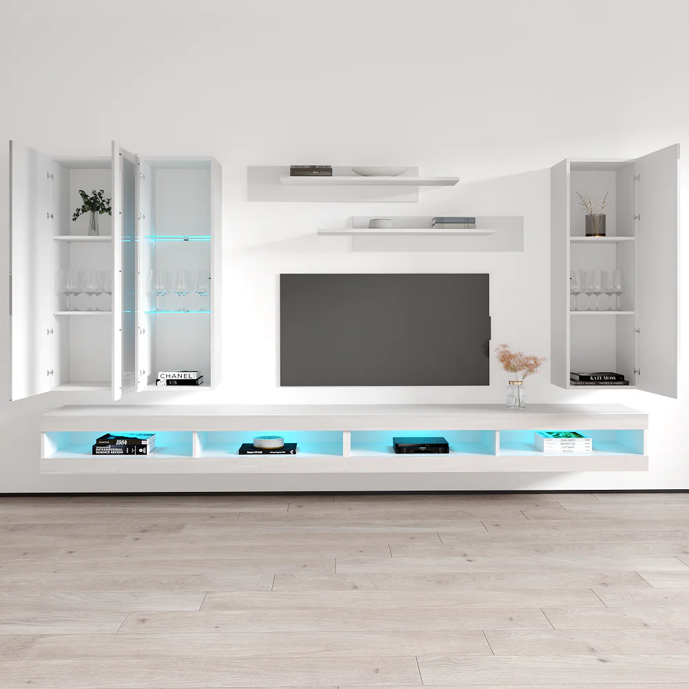 Fly E 34TV Floating Entertainment Center - Image 79