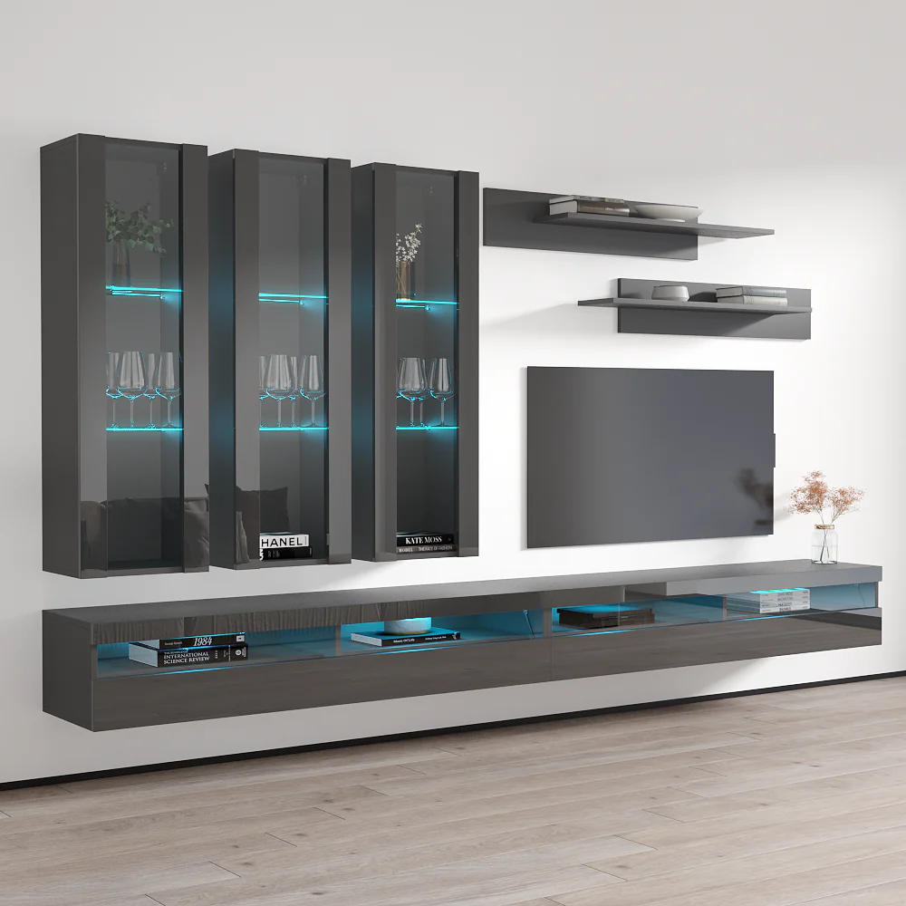 Fly E 35TV Floating Entertainment Center - Image 47
