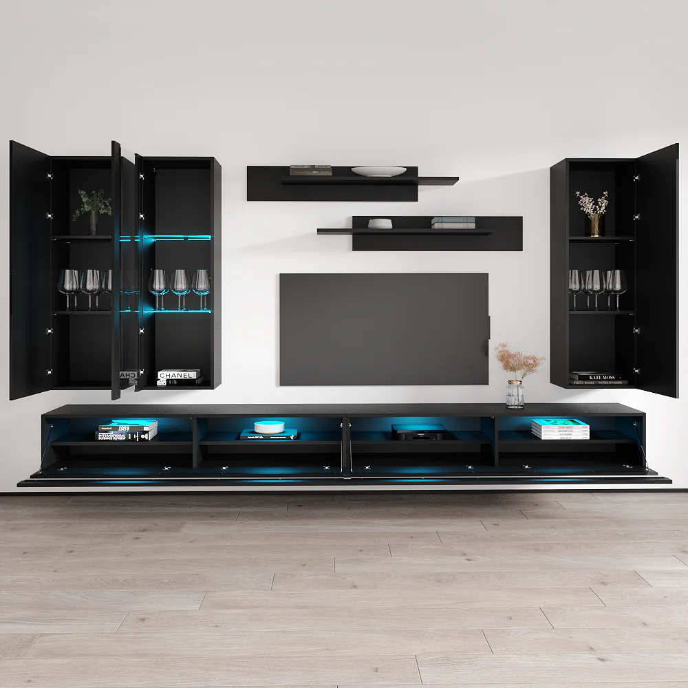 Fly E 35TV Floating Entertainment Center - Image 64