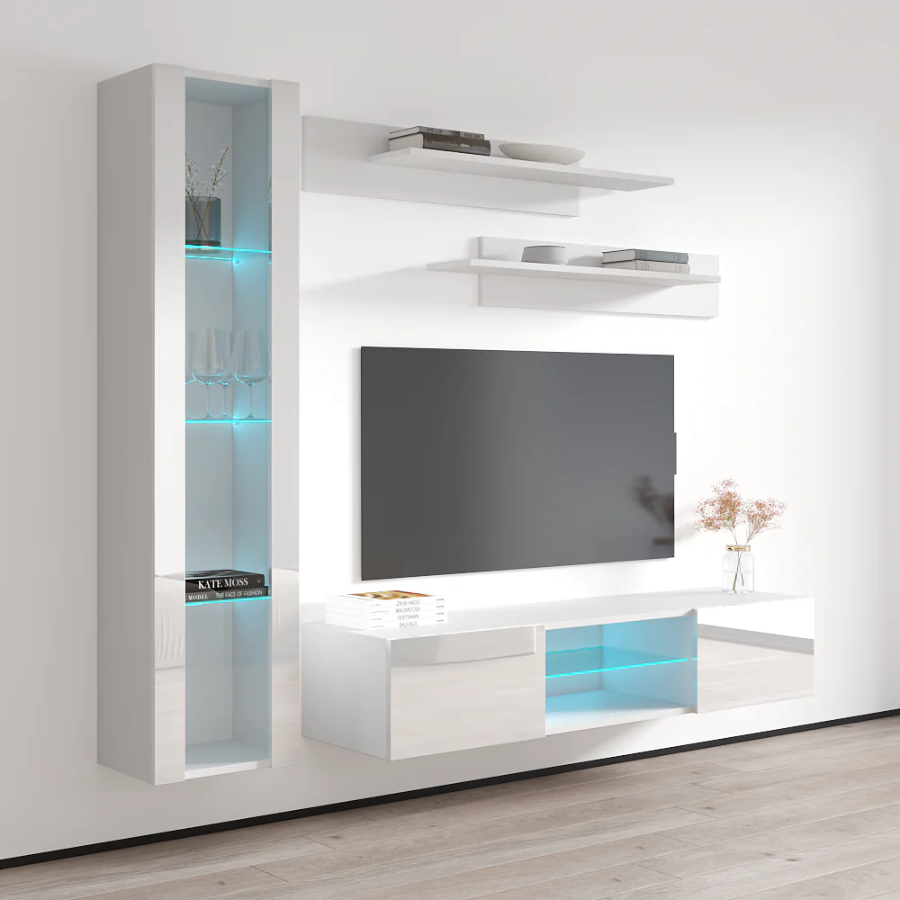 Fly G 33TV Floating Entertainment Center - Image 37