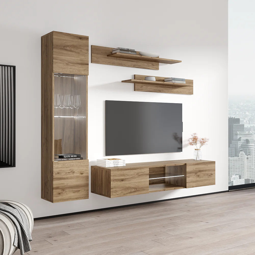Fly G 33TV Floating Entertainment Center - Image 53