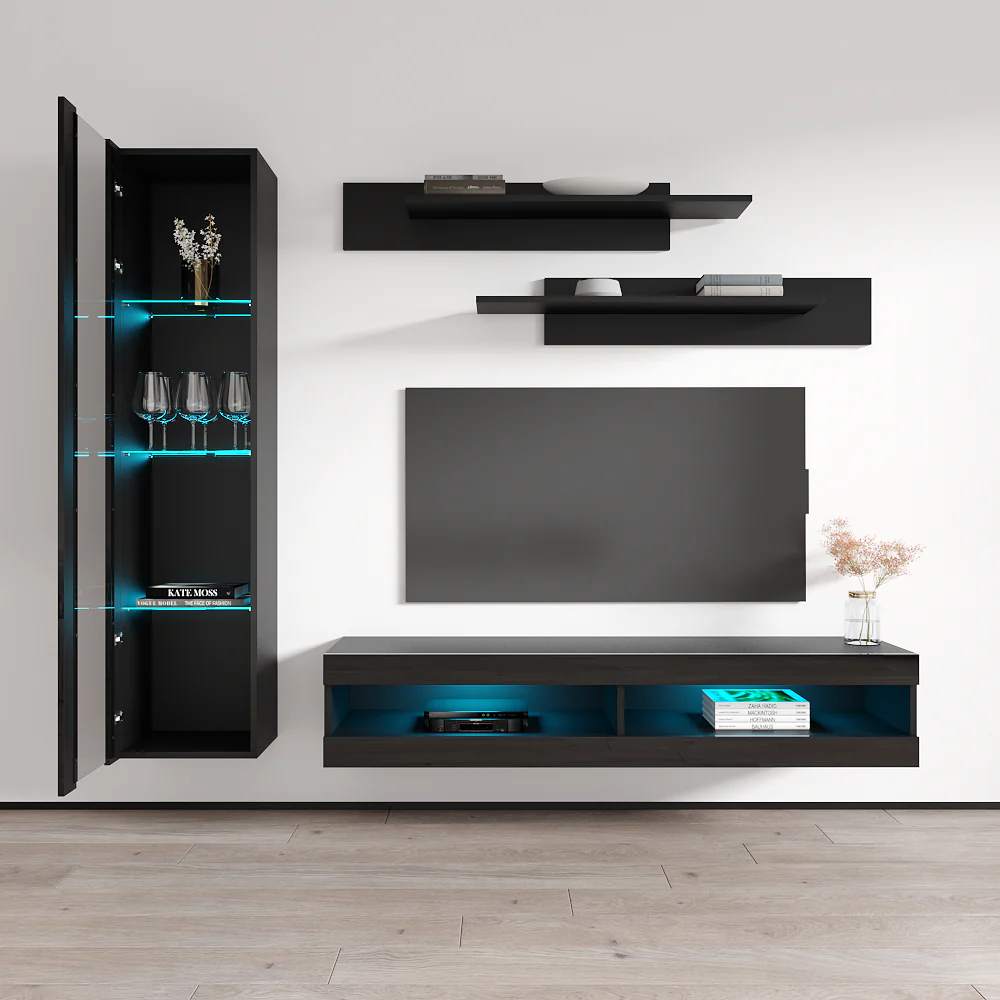 Fly G 34TV Floating Entertainment Center - Image 24