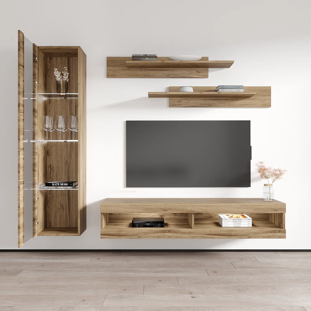 Fly G 34TV Floating Entertainment Center - Image 34