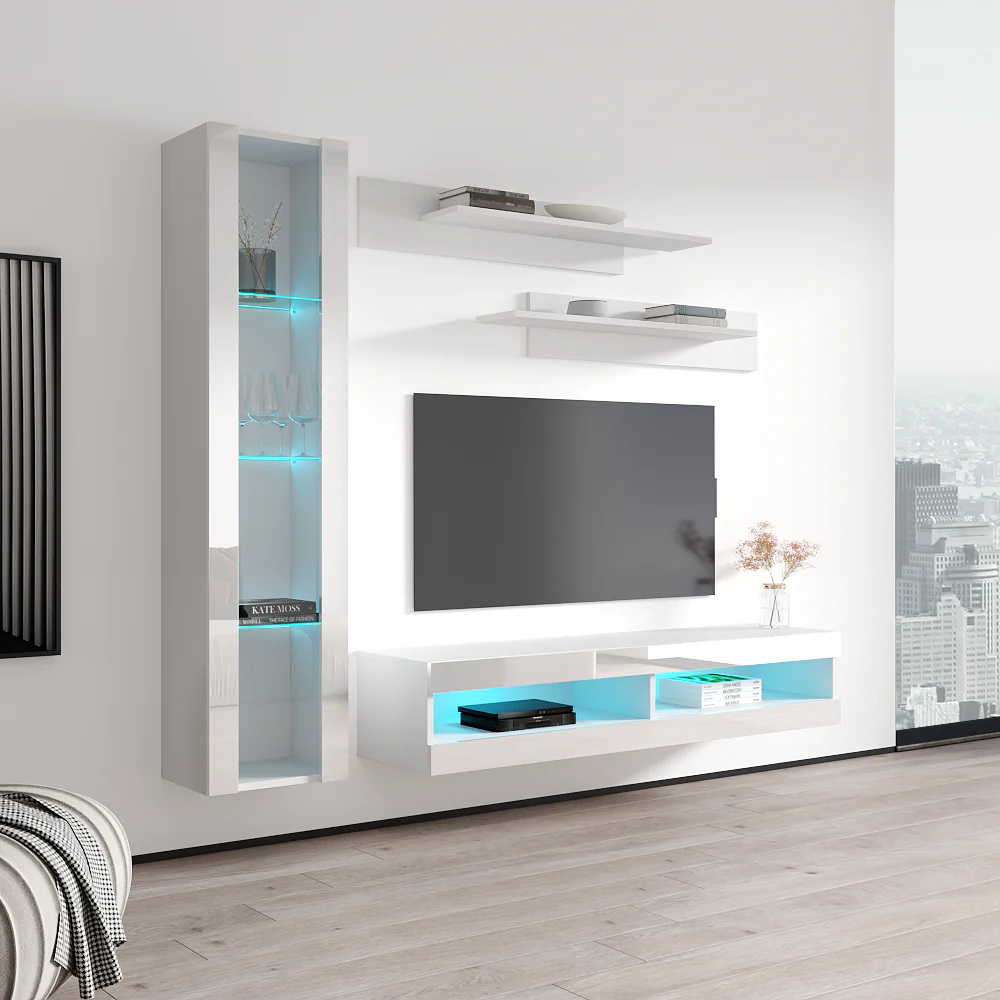 Fly G 34TV Floating Entertainment Center - Image 38