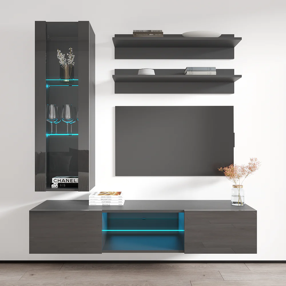 Fly H 33TV Floating Entertainment Center - Image 26