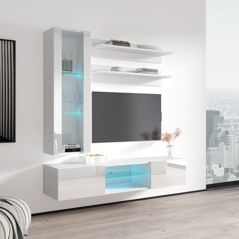 Fly H 33TV Floating Entertainment Center - Image 38