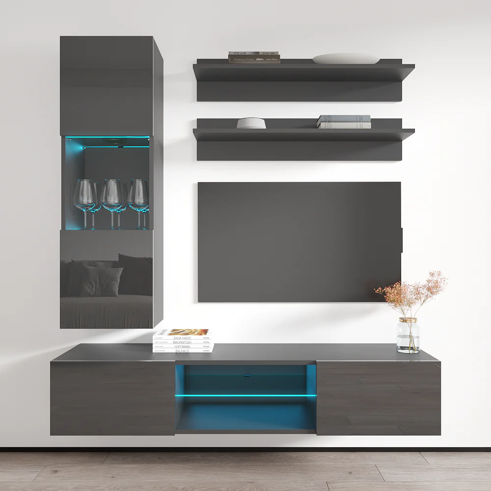 Fly H 33TV Floating Entertainment Center - Image 46