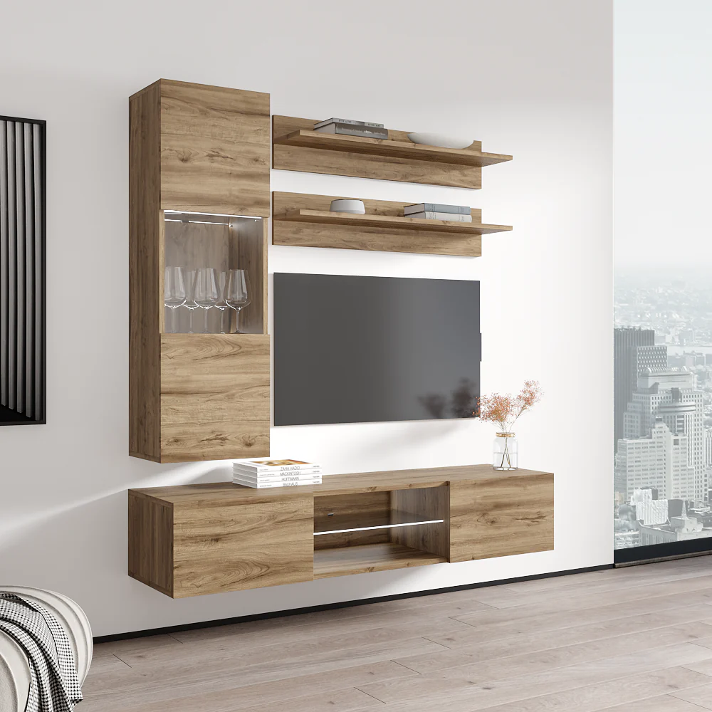 Fly H 33TV Floating Entertainment Center - Image 53
