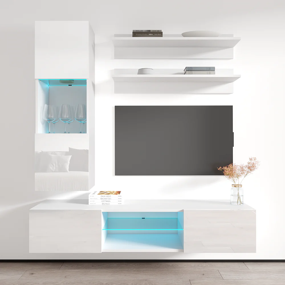 Fly H 33TV Floating Entertainment Center - Image 56