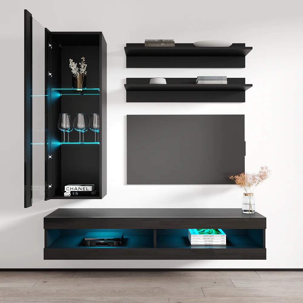 Fly H 34TV Floating Entertainment Center - Image 24