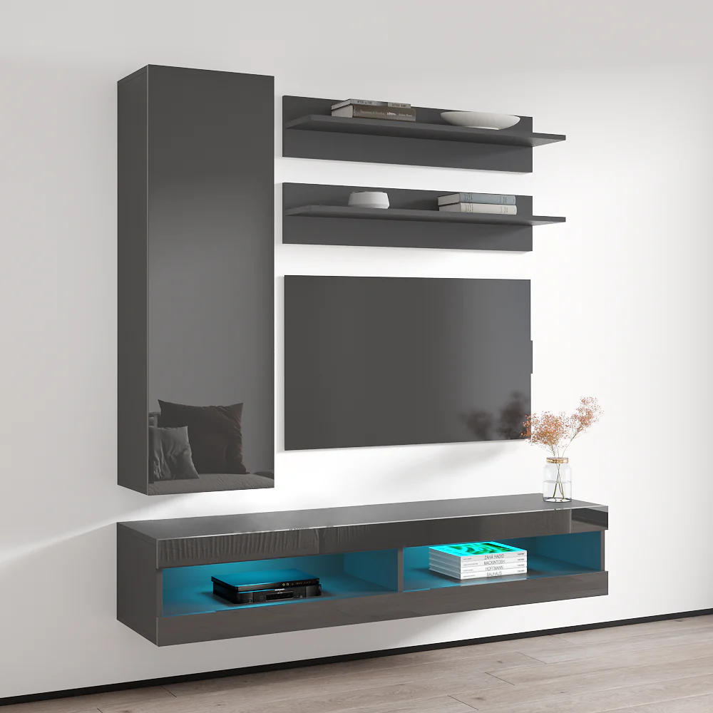 Fly H 34TV Floating Entertainment Center - Image 7