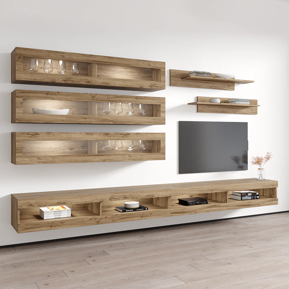 Fly J 34TV Floating Entertainment Center - Image 32