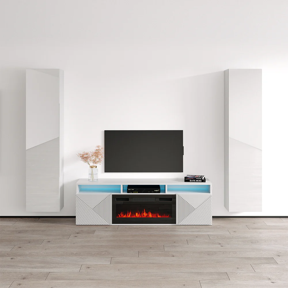 Giza BL-EF Floating Fireplace Entertainment Center - Image 13