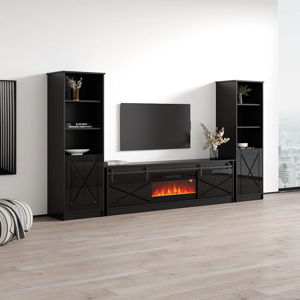 Granero BL-EF Fireplace Entertainment Center - Image 3