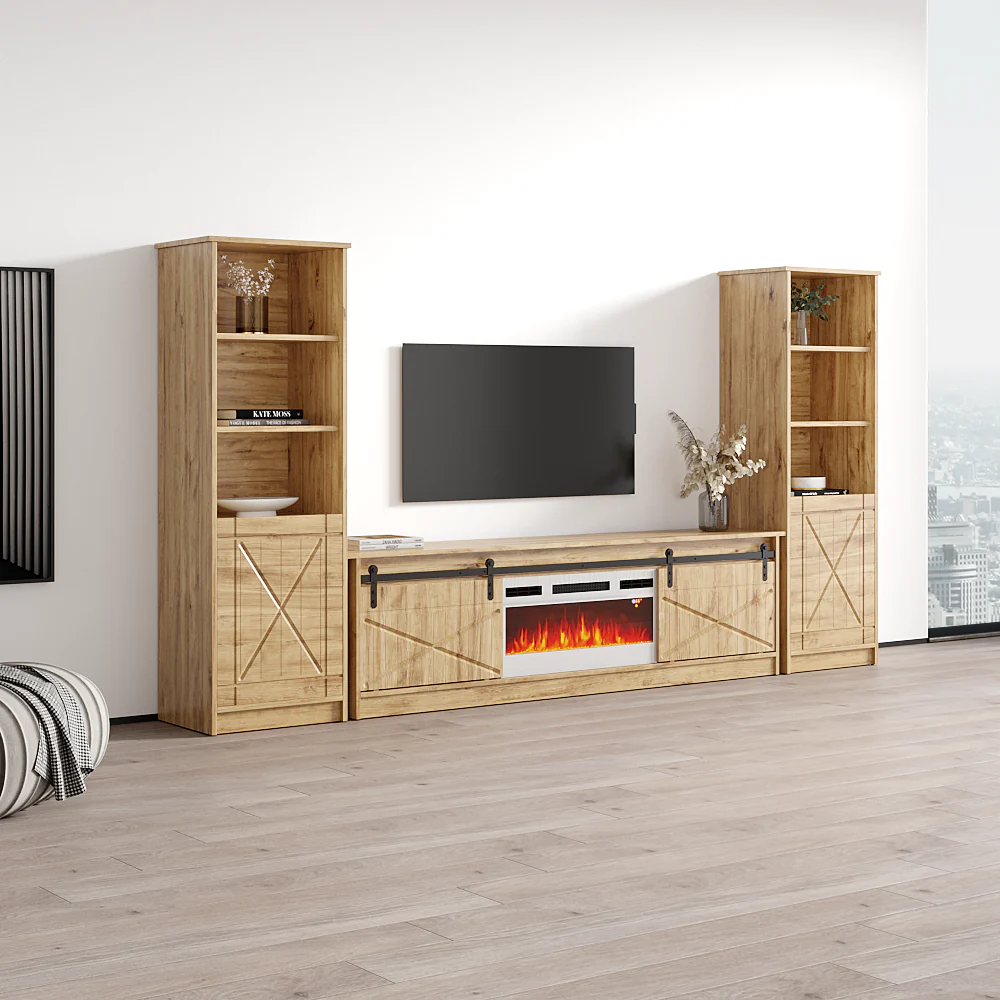 Granero WH-EF Fireplace Entertainment Center - Image 8