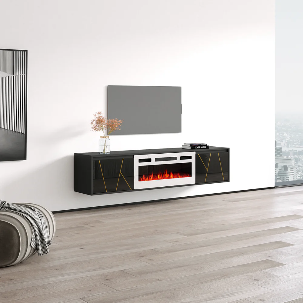 Haifa WH-EF Fireplace TV Stand - Image 7