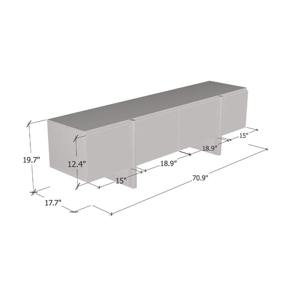 Kinzie 180 TV Stand - Image 15