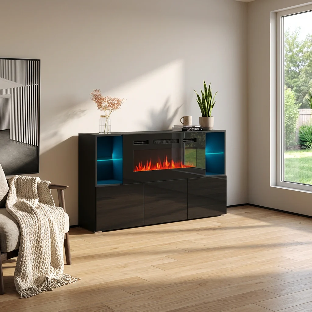 Komi 03 Fireplace Sideboard - Image 5