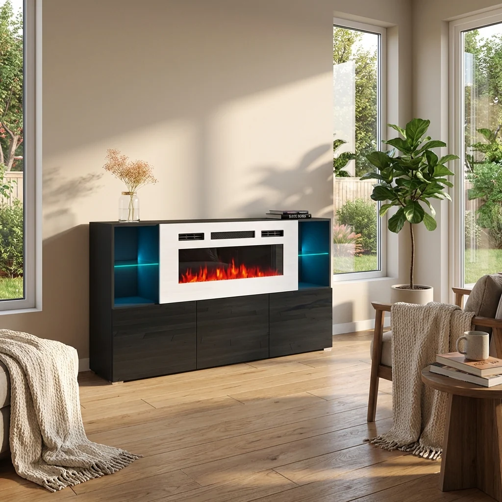 Komi WH03 Fireplace Sideboard - Image 6