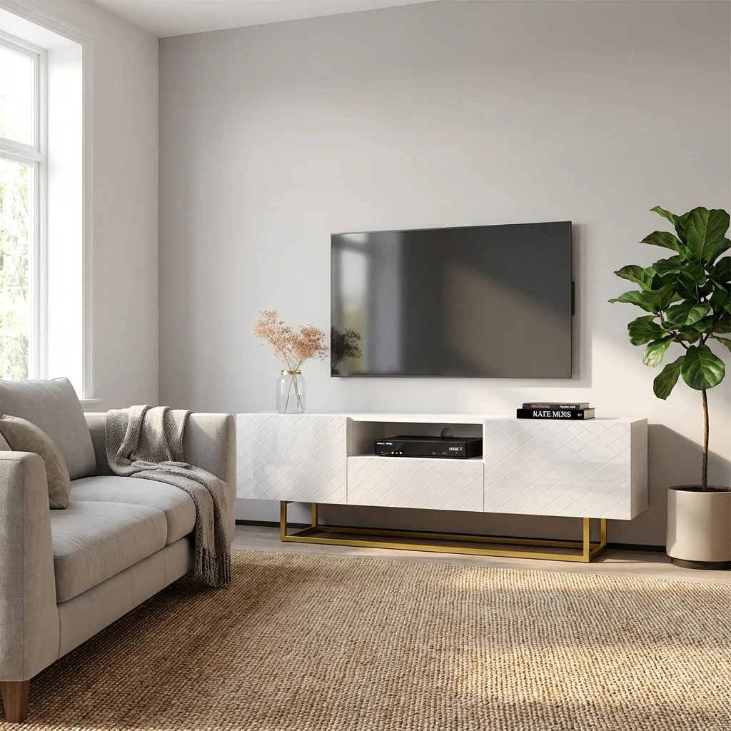 Lattice 01 TV Stand - Image 6