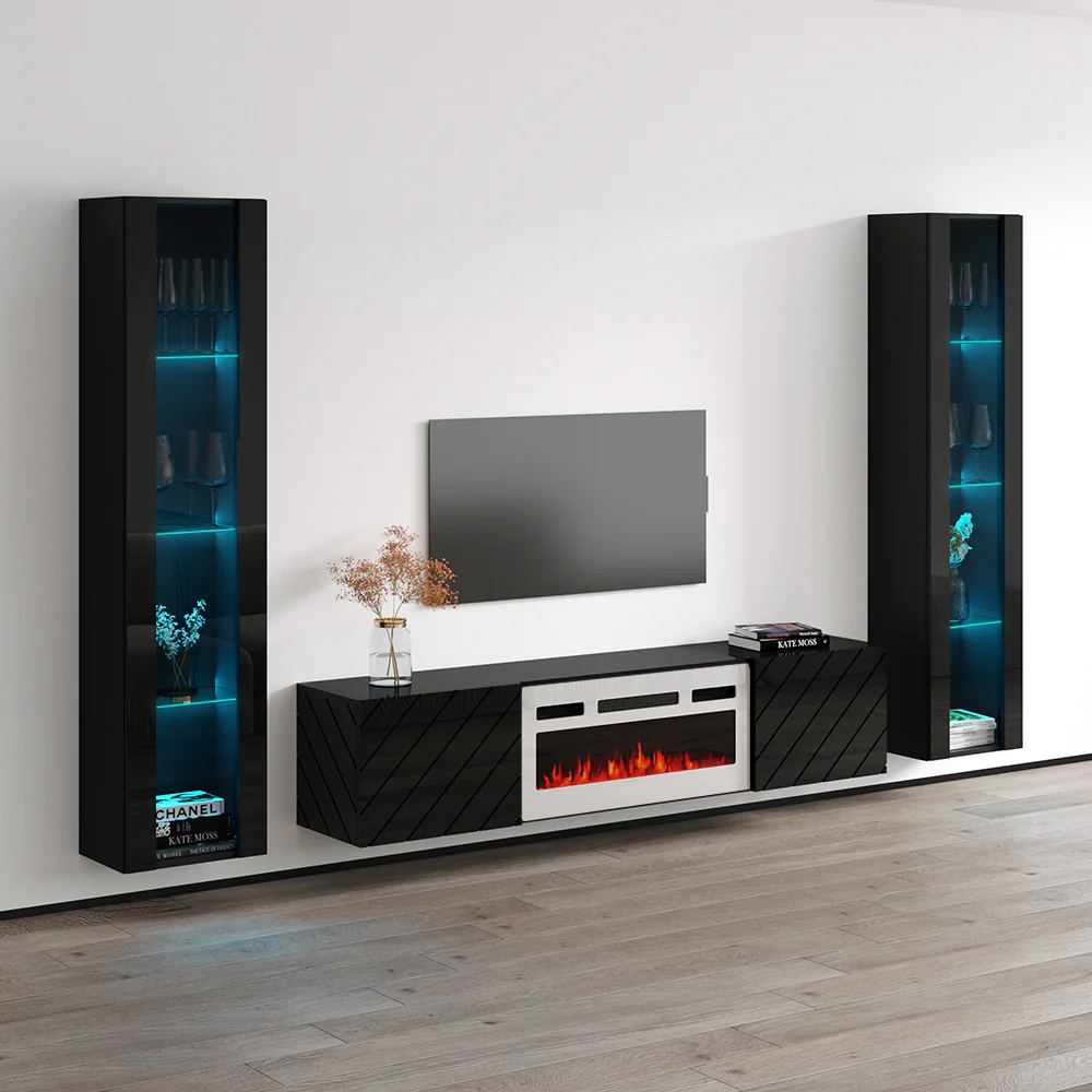 Luxe WH-EF Floating Fireplace Entertainment Center - Image 17