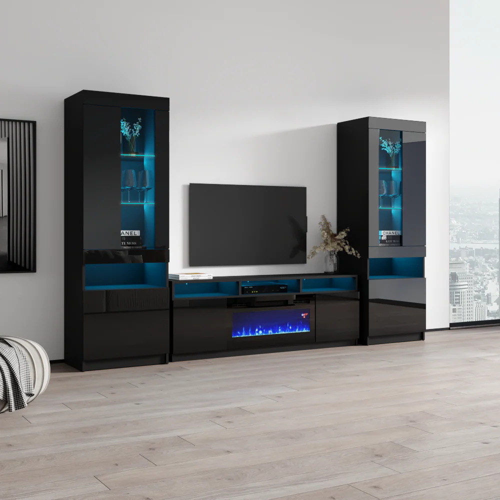 Reno BL05 Fireplace Entertainment Center - Image 3