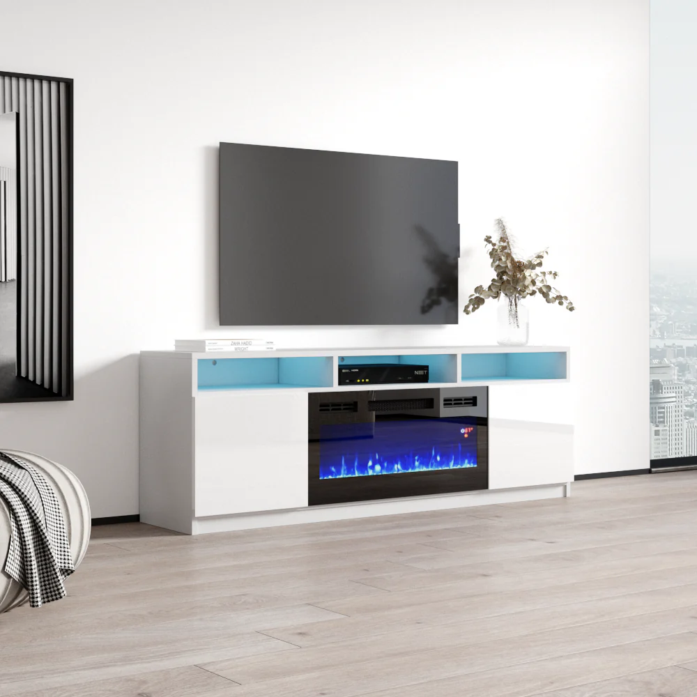 Reno BL05 Fireplace TV Stand - Image 4