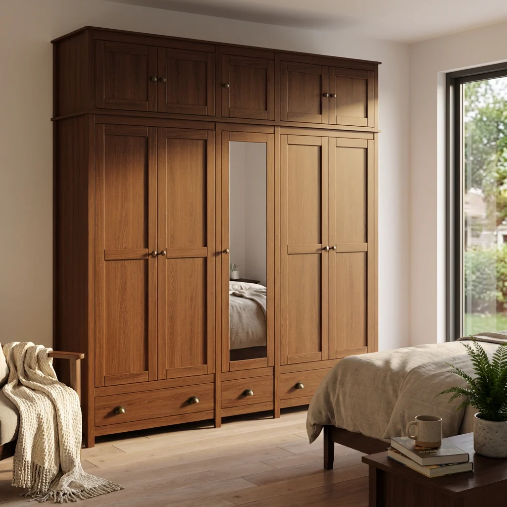 Topazio 10D3S Solid Wood Wardrobe - Image 20