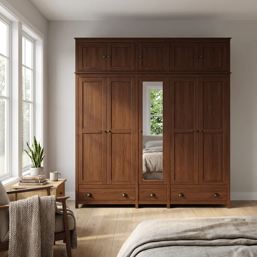 Topazio 10D3S Solid Wood Wardrobe - Image 23