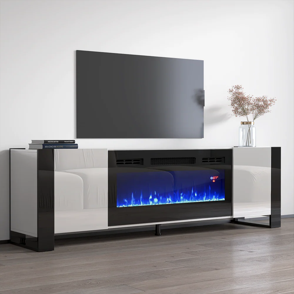 Woody BL-EF Fireplace TV Stand - Image 11